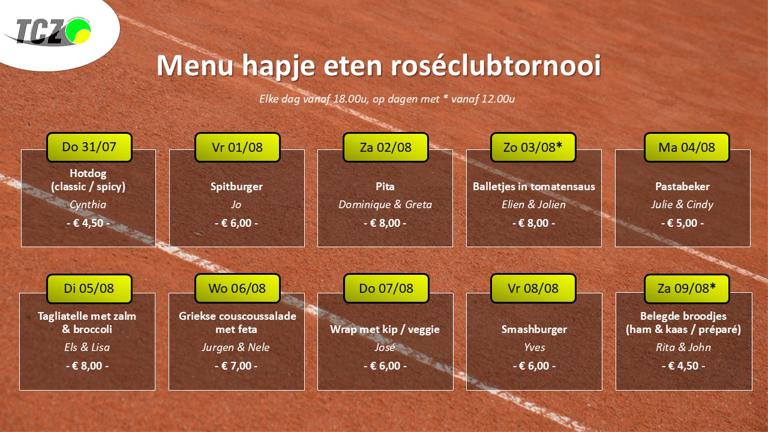 2025 Roseclubtornooi Menu Hapje Eten 06