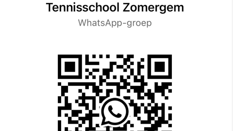 Qrcode Tennisschool